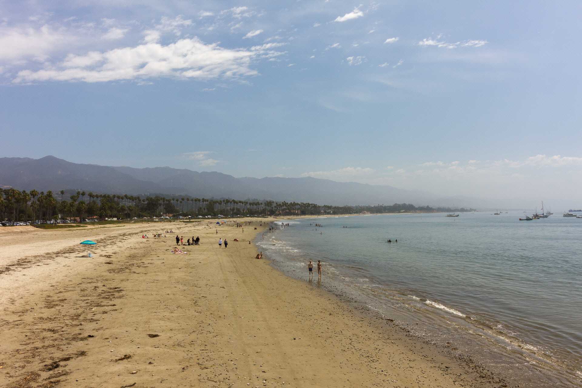 Strand von Santa Barbara