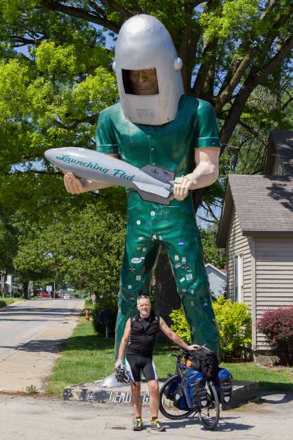 Der Gemini Giant in Wilmington