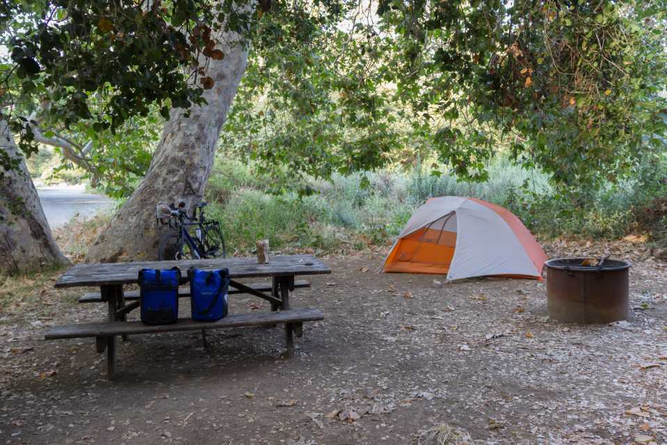 Hiker/Biker Campground auf dem Leo Carrillo State Park