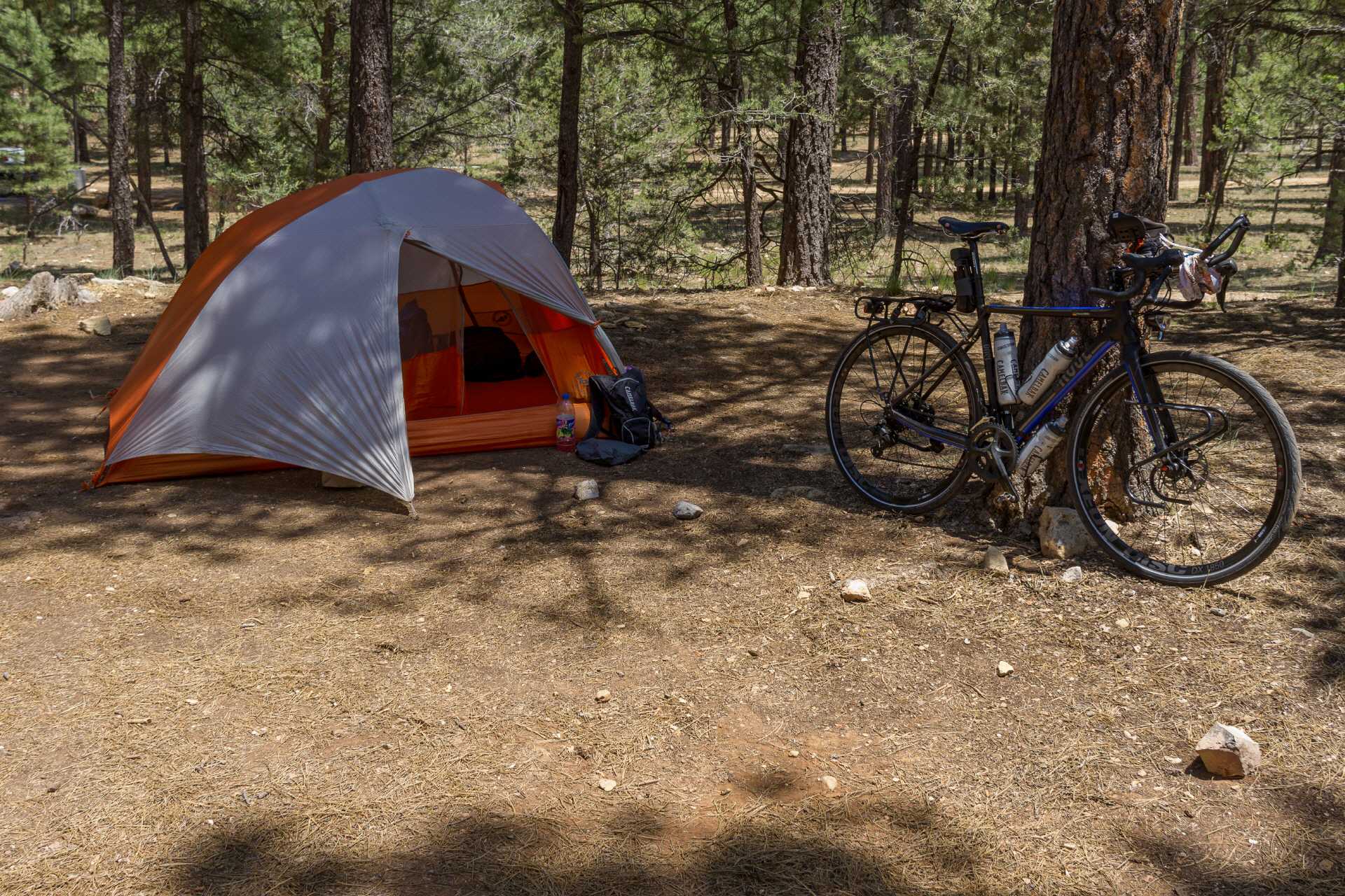 Hiker/Biker Area auf dem Mather Campground